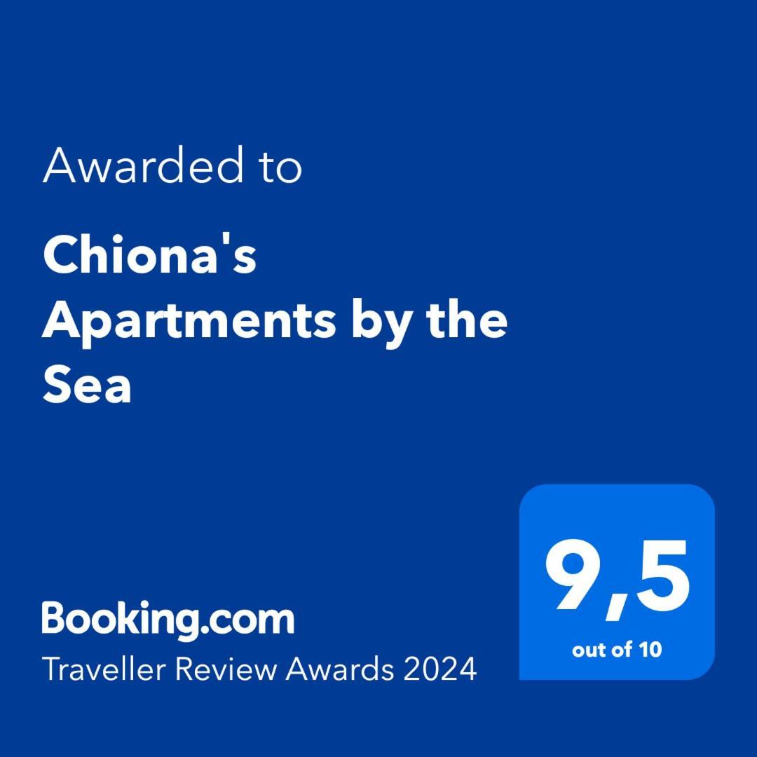 Chiona΄S Apartments By The Sea Paleo Trikeri Exteriör bild
